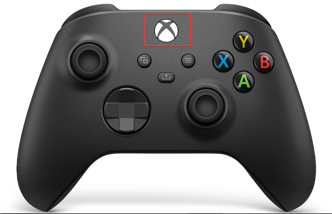 Кнопка Xbox на контроллере — открытие справки