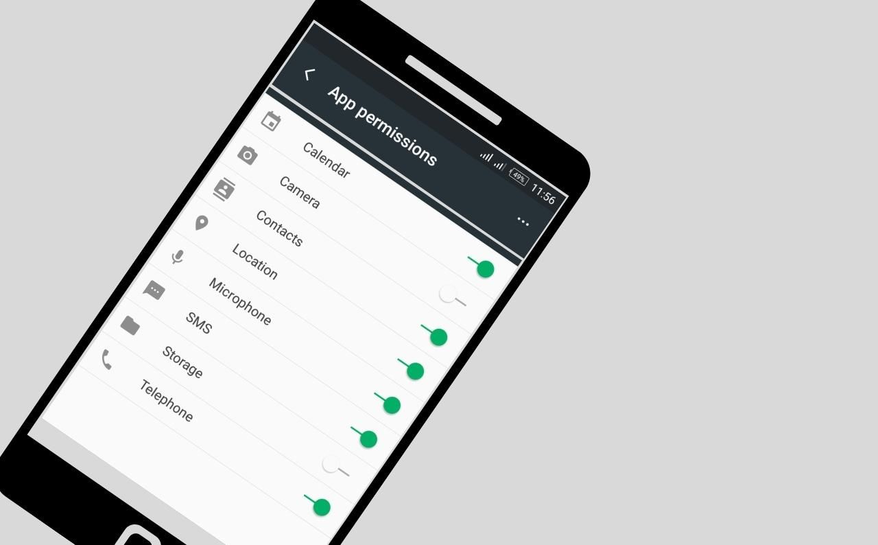 запрос разрешений для приложений, предоставление доступа к внешнему хранилищу