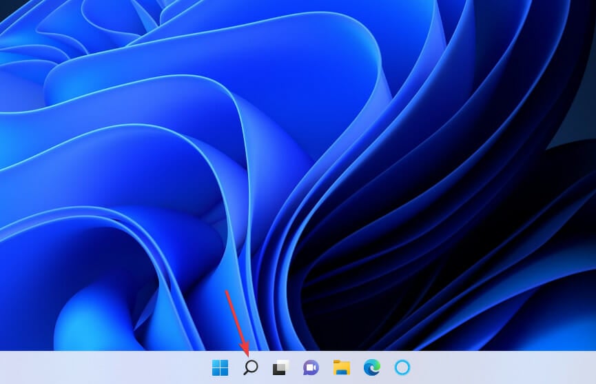 Кнопка поиска Windows