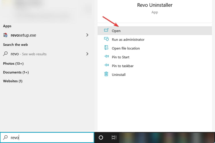 Интерфейс Revo Uninstaller