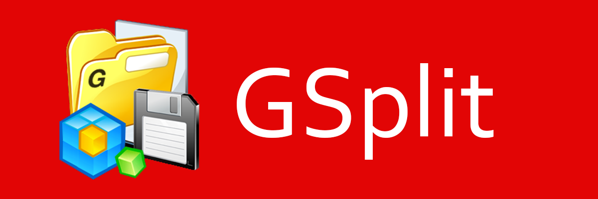 Интерфейс GSplit для создания частей и их последующего объединения