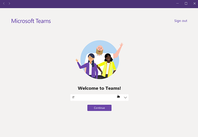 Добро пожаловать в Teams