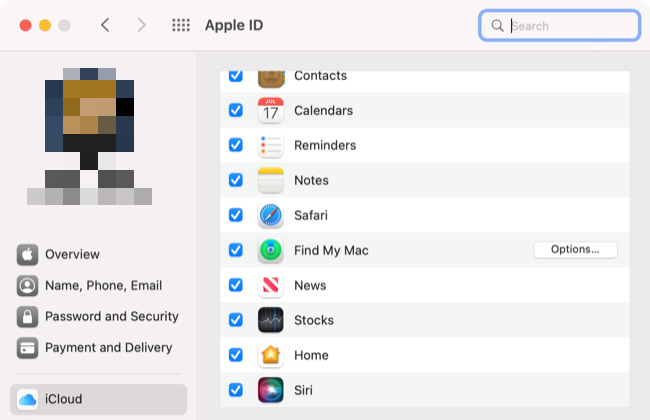 Веб‑версия iCloud.com с заметками Apple Notes