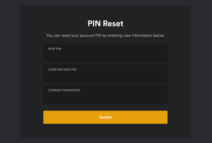 Сброс PIN через инструмент Plex PIN Reset