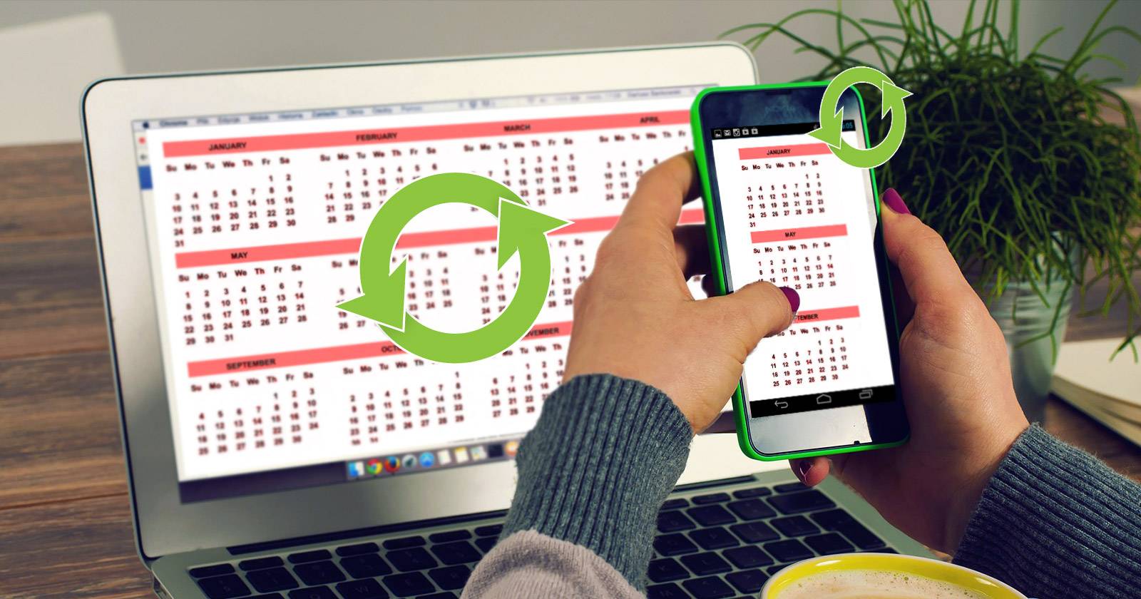 Схема синхронизации календарей между Linux и Android