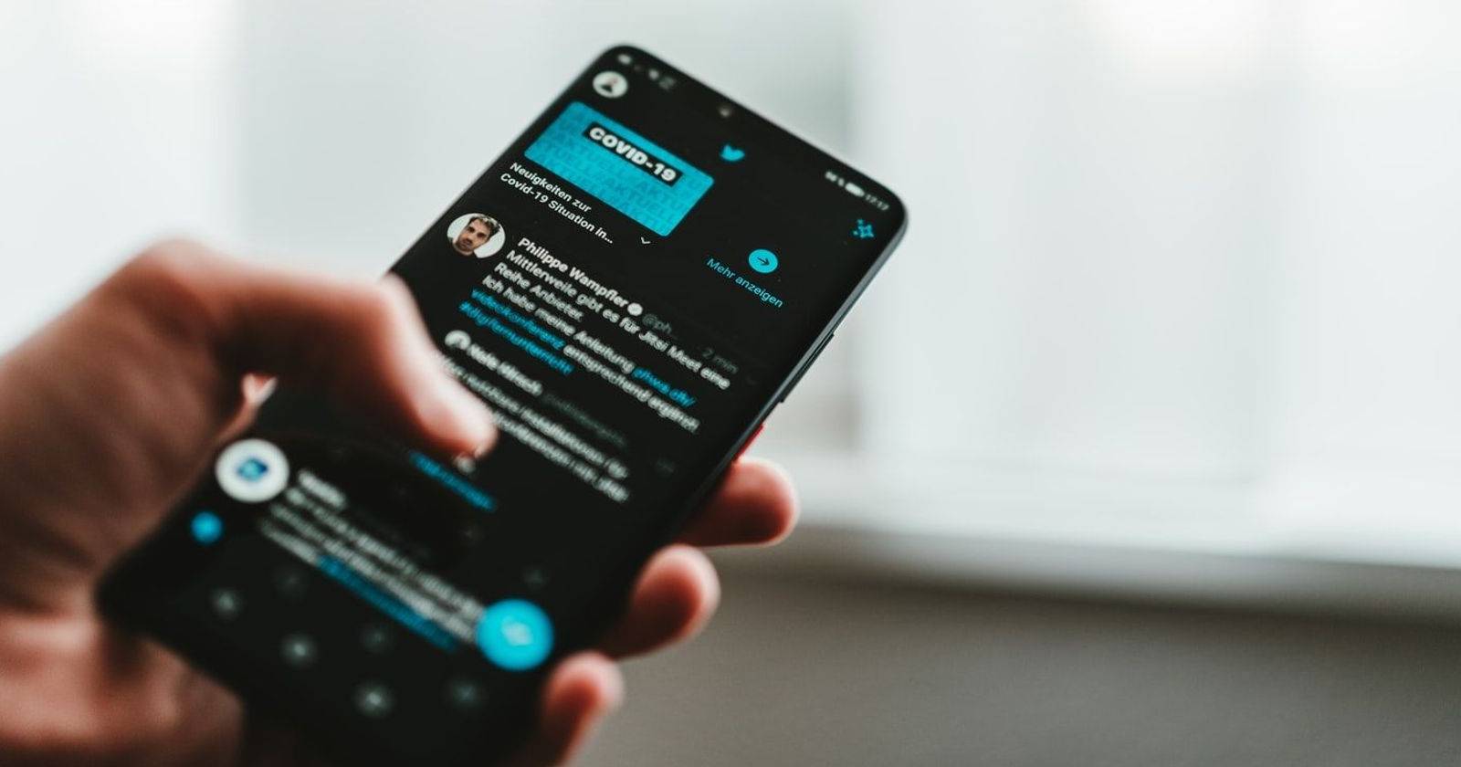 Использование мобильного приложения Twitter