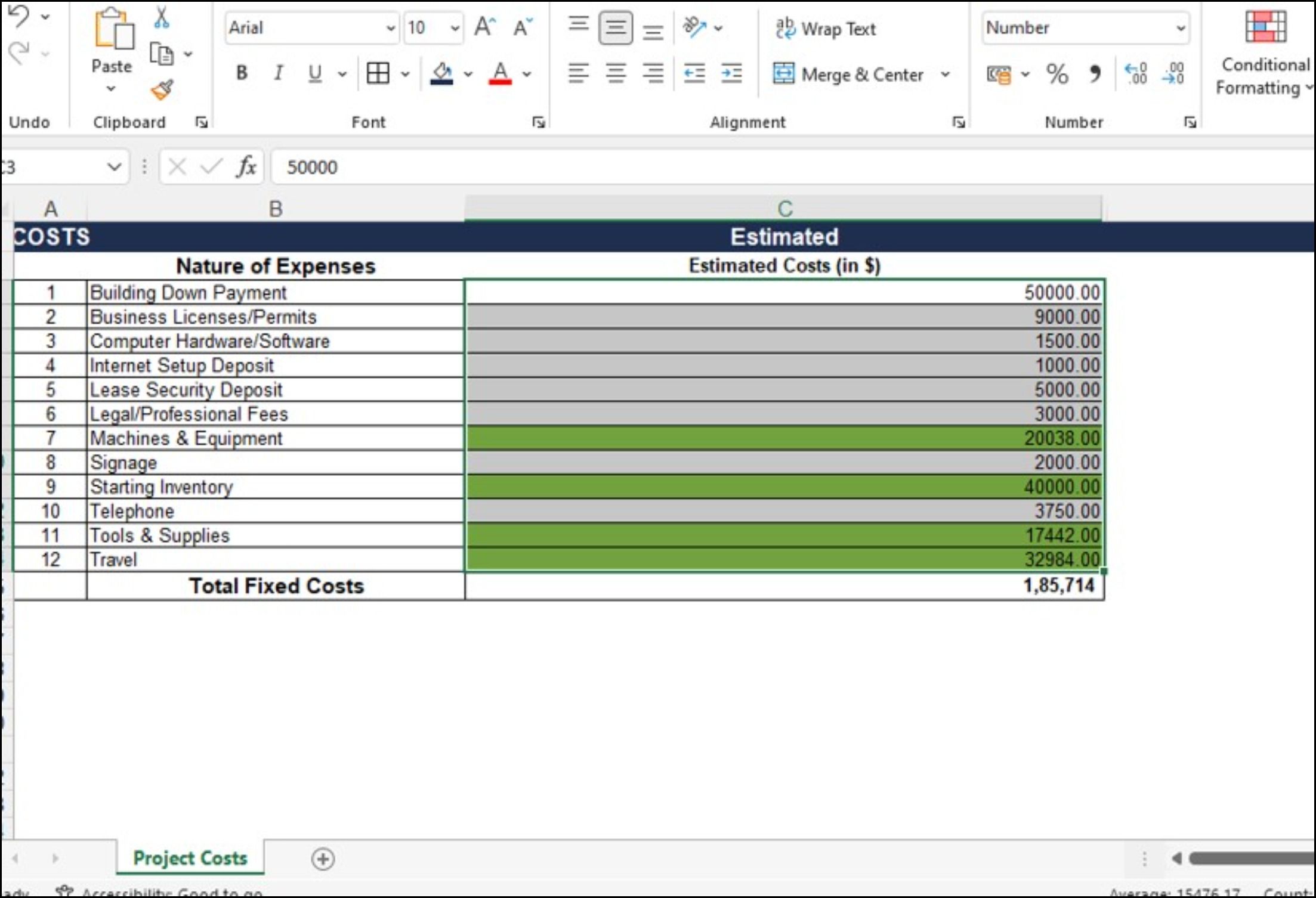 Применение нескольких правил и вложенных формул