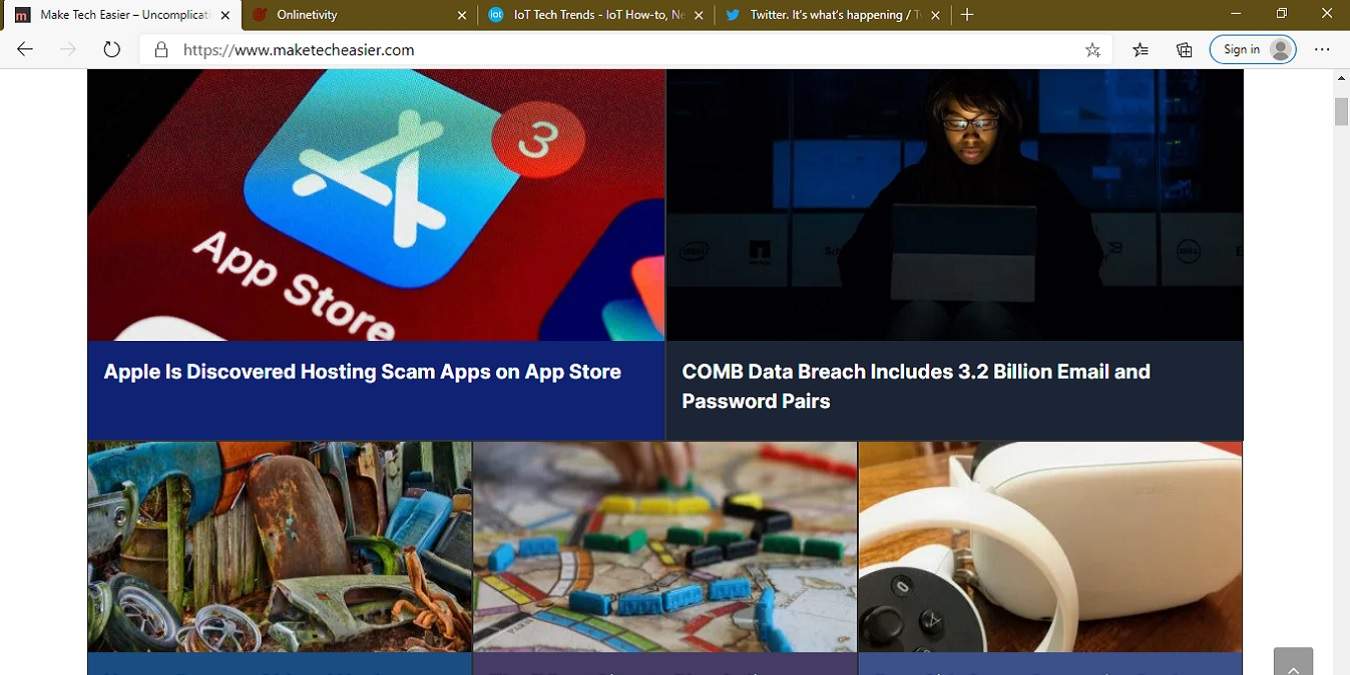 Открыть несколько сайтов в Windows 10 одним кликом