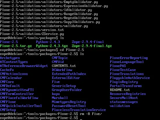 Удаление каталога Five для совместимости Plone и Zope