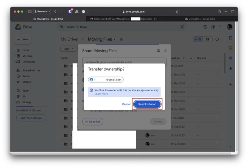 подтверждение передачи прав собственности