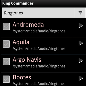 Управление рингтонами на Android — Ring Commander