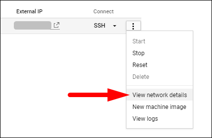 view network details