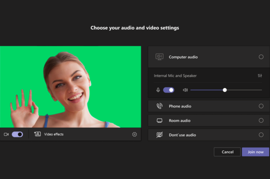 Как включить green screen в Microsoft Teams