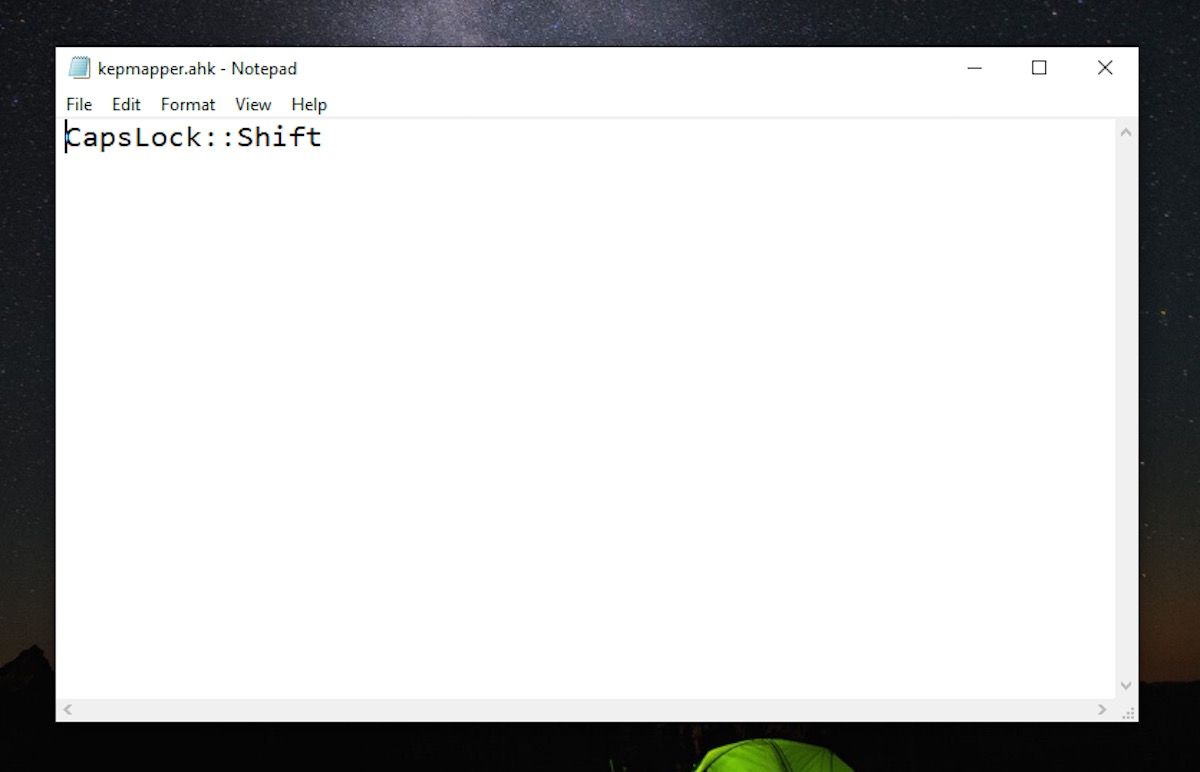 пример использования AutoHotkey с файлом скрипта
