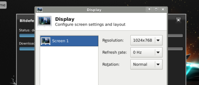 Выбор большего разрешения для удобства работы