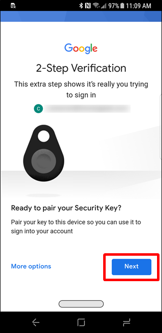 Экран регистрации Bluetooth-устройства на Android с подсказкой нажать 