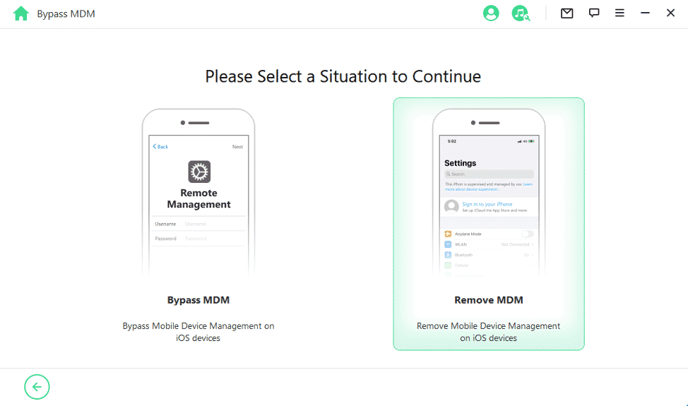 Успешное удаление MDM с iPhone/iPad