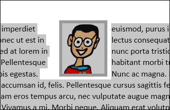 Выделенный объект и параграф