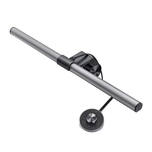 USB-лампа BenQ ScreenBar Plus над клавиатурой