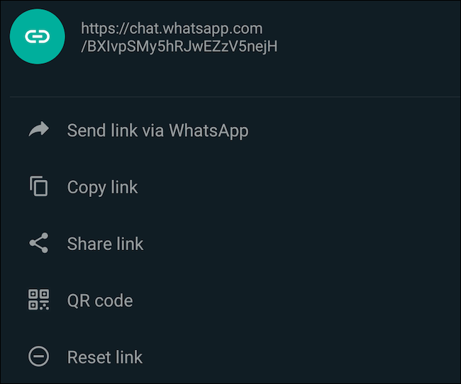 Пригласить людей в группу WhatsApp через ссылку