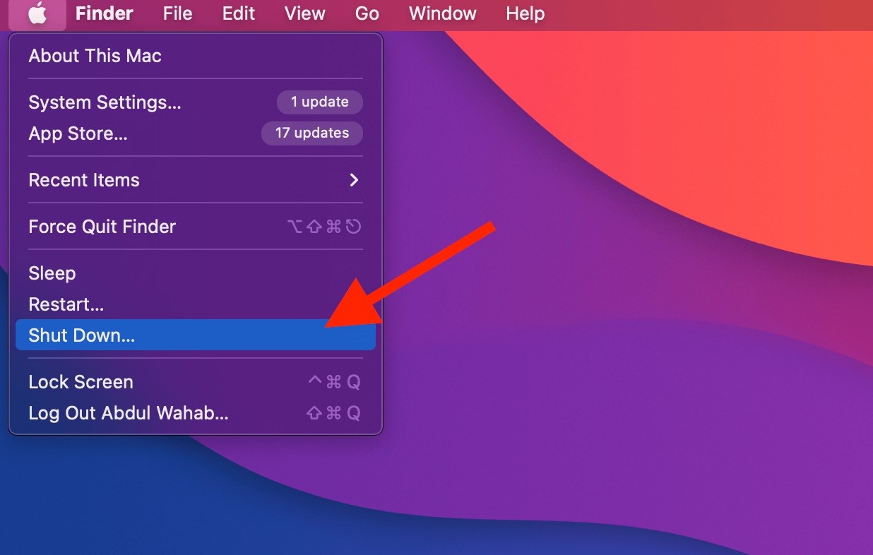 Shut Down Mac