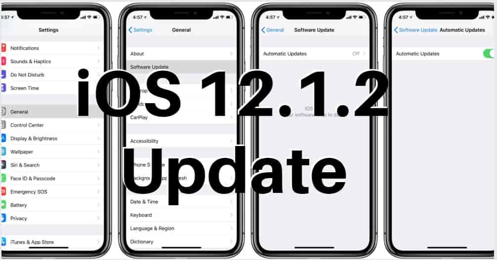 iOS 12.1.2 아이폰 셀룰러 데이터 버그와 해결법