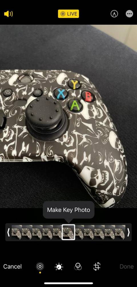 Сделать ключевым фото