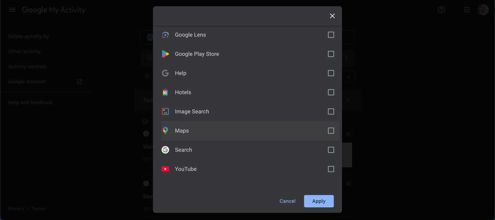 Иконки приложений и платформ Google