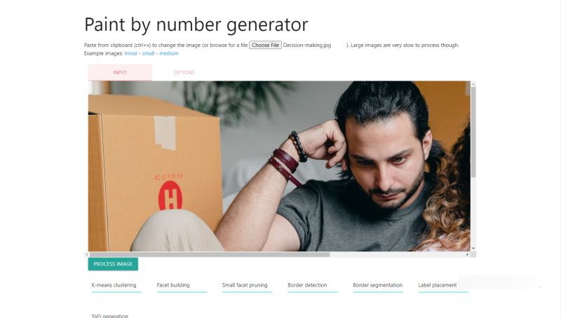 GitHub-Paint-by-Number-generator-image-processor