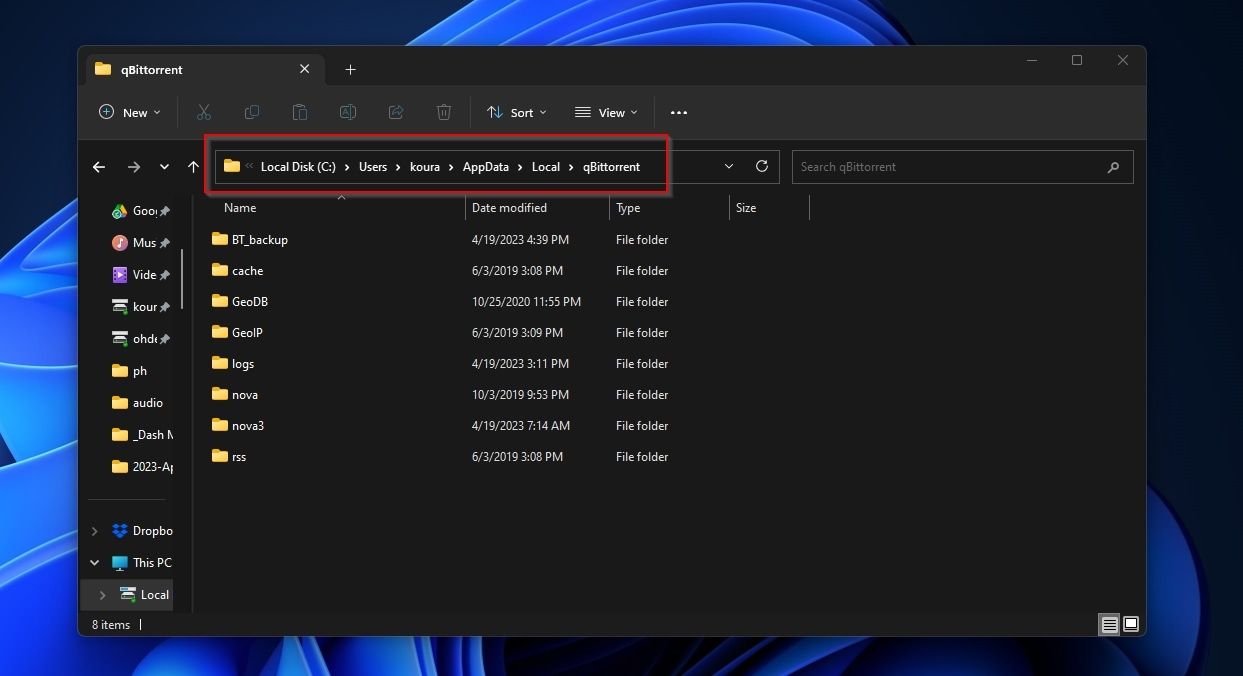 Перенос qBittorrent на новый ПК без потери торрентов