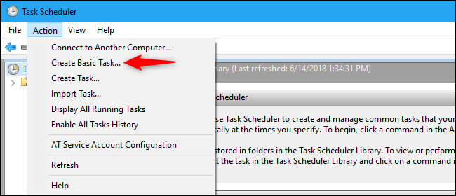 Создать простую задачу