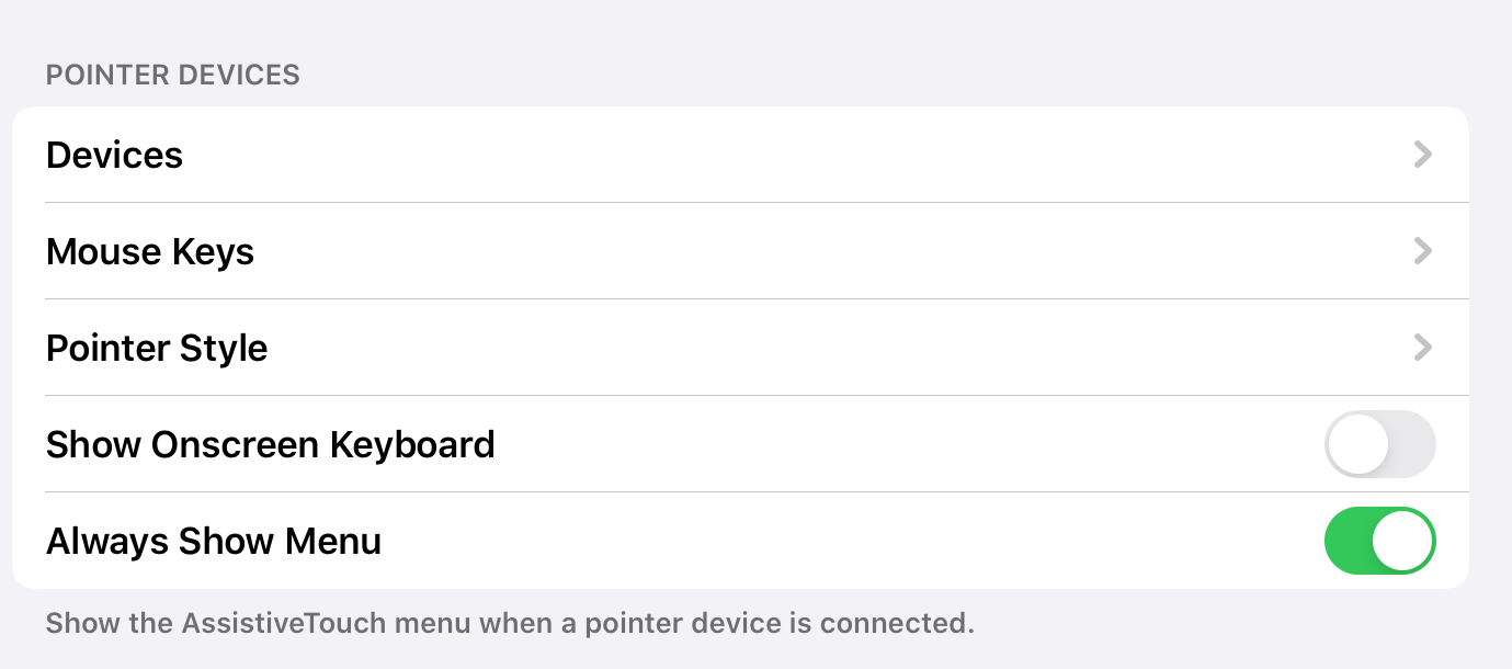 экран устройств Bluetooth в настройках