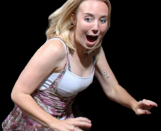 Результат закрашивания в GIMP