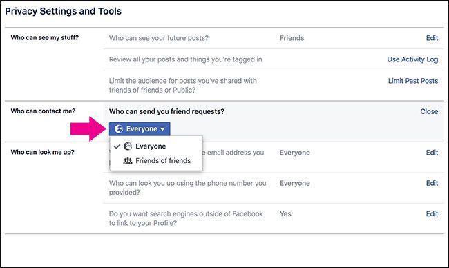 Выбор Друзья друзей