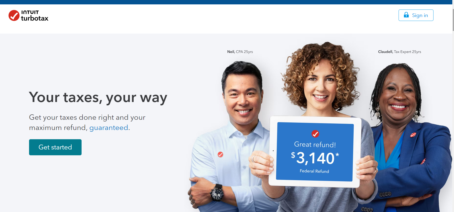 Интерфейс TurboTax: импорт файлов TXF