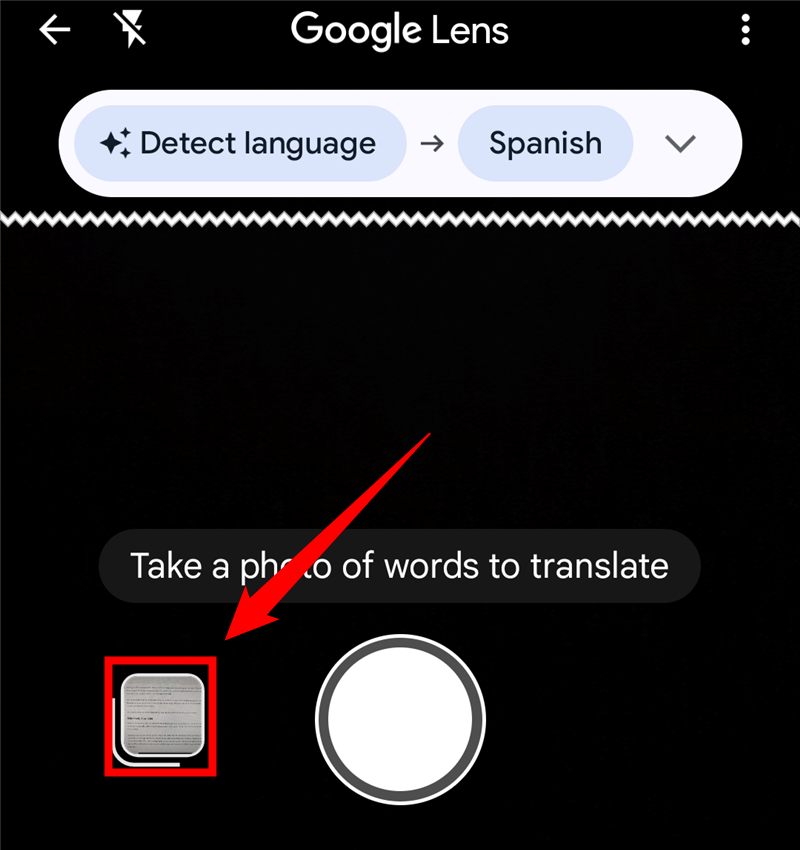 Нажмите кнопку импорта фото внизу слева