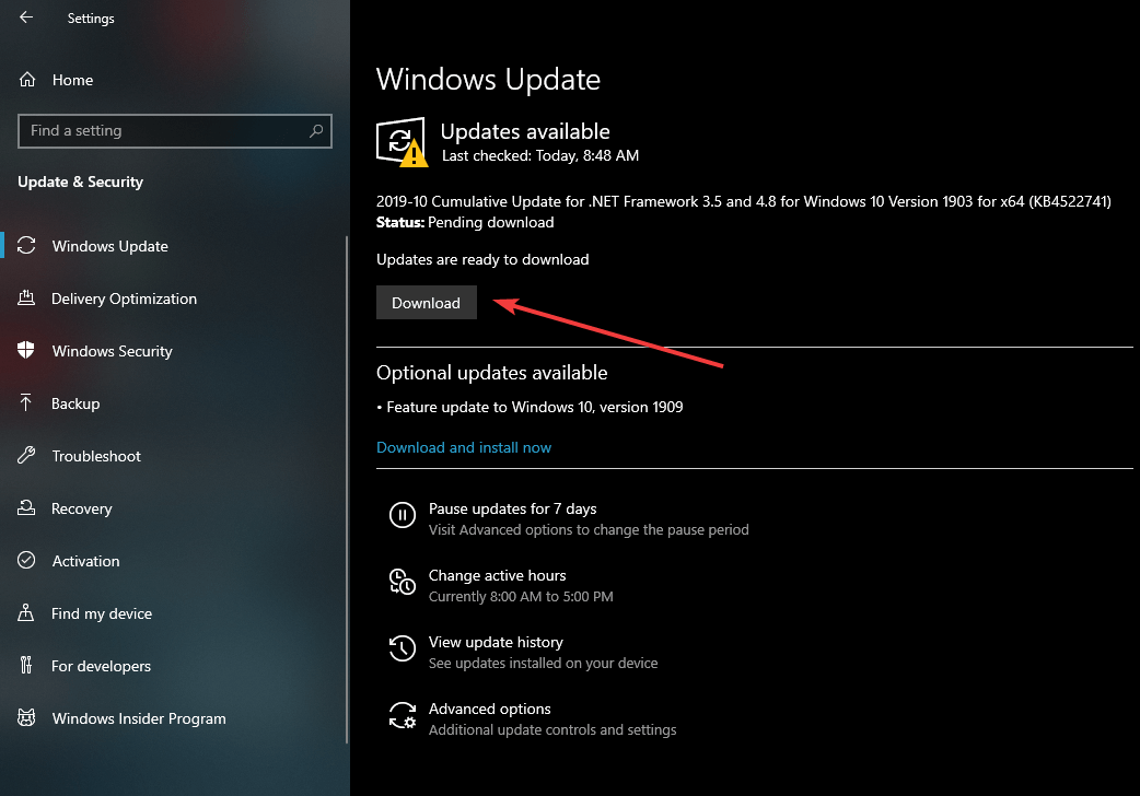 Автоматические обновления Windows
