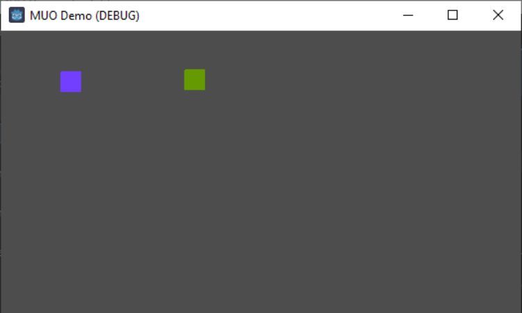 Простая сцена Godot с персонажем