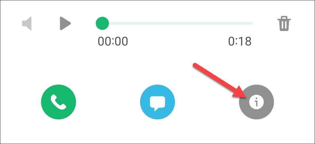Нажмите кнопку информации i.