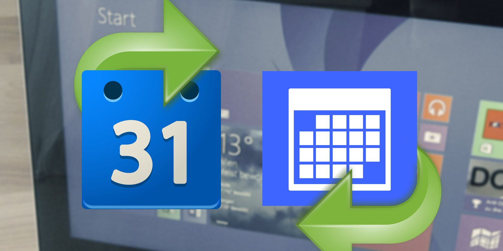 Синхронизация Google Calendar с Windows 8