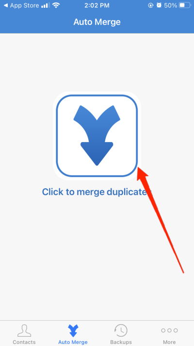 Подтверждение удаления дубликатов на iPhone