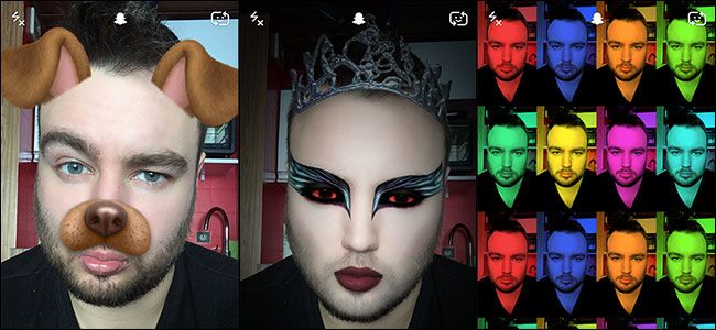 Как пользоваться линзами Snapchat