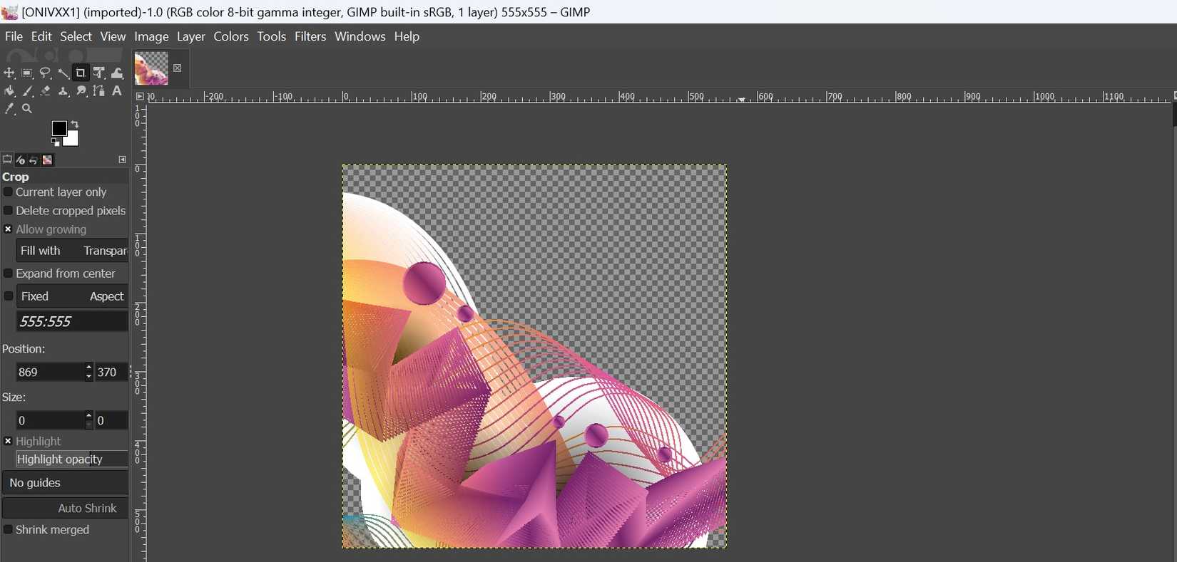 Opening EPS file using GIMP