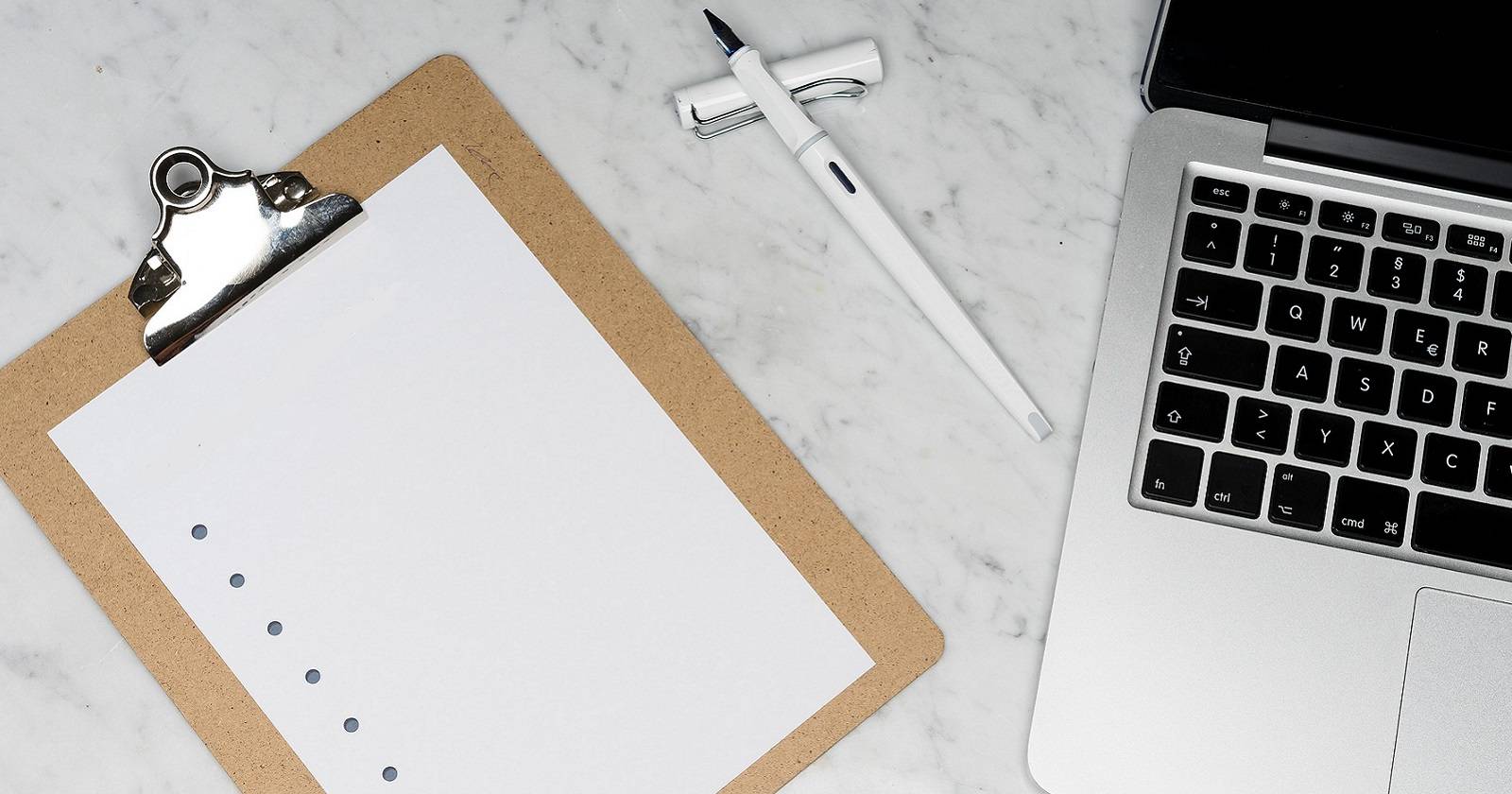 Блокнот со списком пунктов