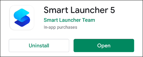 Заставка Smart Launcher 5