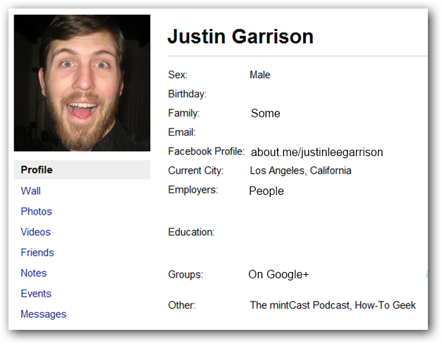 Открытие index.html в экспортированном архиве Facebook для проверки данных