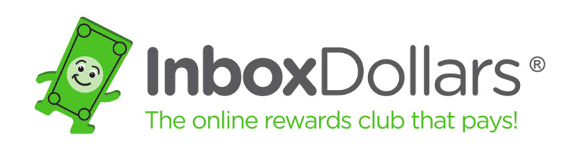 Interface InboxDollars montrant les options de visionnage de vidéos, jeux et remises