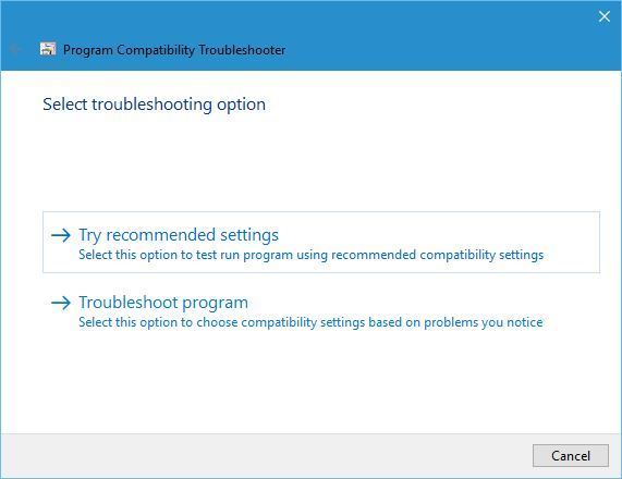 Попробовать рекомендуемые параметры