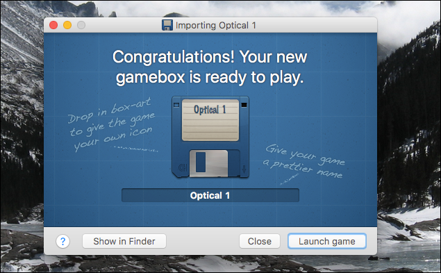 Добавление названия и обложки игры в Boxer