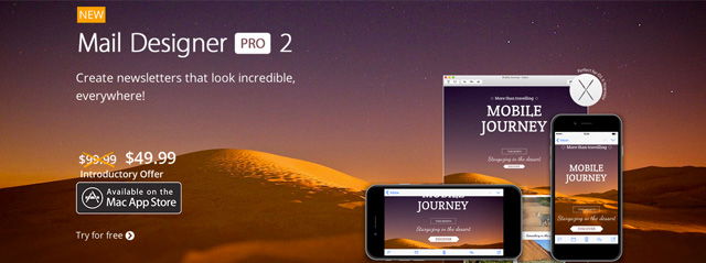 Mail Designer Pro 2: обзор и мобильный предпросмотр